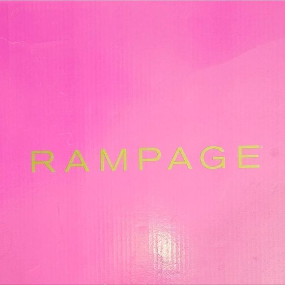 $35 FIRM! NIB RAMPAGE RAM-INDIANA Black/Cognac Knee High Boots 8.5 - Picture 13 of 13